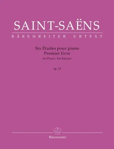 Saint-Saens, Six Studies for Piano, Book 1, Piano Score - Picture 1 of 3
