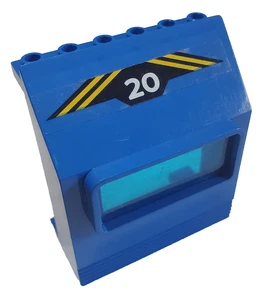 Lego 30288 Panel 3x6x6 Inclinado con Ventana 6520 Puesto Avanzado Móvil - Imagen 1 de 2