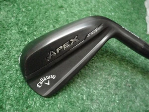 New Black Callaway Forged Apex Ti Fusion 4 Iron Dynamic Gold Mid R300 Regular - Picture 1 of 4