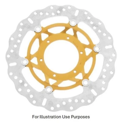 EBC S/Steel Float Cont X FR Brake Disc (15) FLHS for Honda CBR 600 F3 2003-2006 - Image 1 of 2