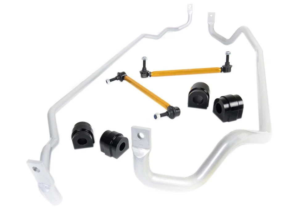Whiteline BBK004 Front and Rear Sway Bar Vehicle Kit Fits BMW 325i 05-11 - Image 1 of 3