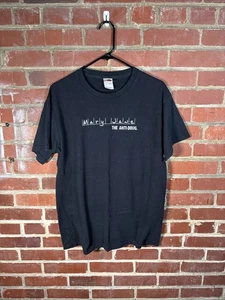 Vintage Y2K Mary Jane The Anti Drug schwarzes Shirt Legalize It Erwachsene Größe Large - Bild 1 von 6