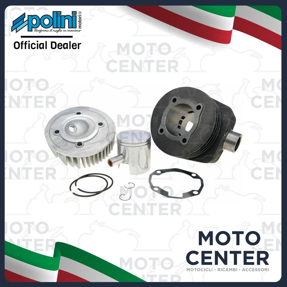 Kit Cilindro Y Pistón POLINI De Hierro Ø 63,0 PIAGGIO VESPA PX 125 150 - 150 SPR - Imagen 1 de 1