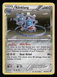 Juego de cartas coleccionables Pokémon Klinklang Klinklang Holo Raro Holo LP - Imagen 1 de 2