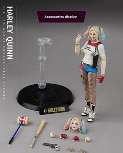 action figure Fondjoy HARLEY QUINN The Suicide Squad DC Warner Bros 7.5in 19cm - Foto 1 di 10