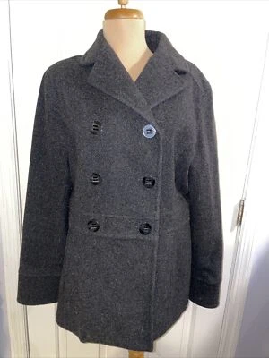 Abrigo Esprit Outerwear Talla Grande Doble Pecho Manga Larga Solapa con Muescas Foto 1 de 4