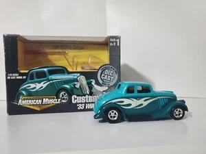1-24 Ertl American Muscle Die Cast Metal 33 Willys Coupe New Build Super Nice - Picture 1 of 7