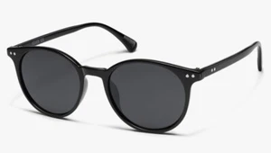 Occhiali da sole piccoli rotondi classici polarizzati per donna uomo stile vintage lenti UV400 - Foto 1 di 5