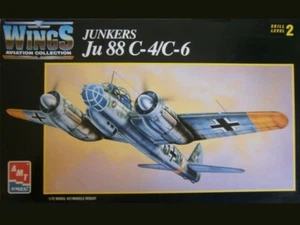 1/72 Junkers Ju 88 C-4/C-6 German Heavy Fighter AMT/ERTL 8898 Plastik Modellbausatz - Bild 1 von 23