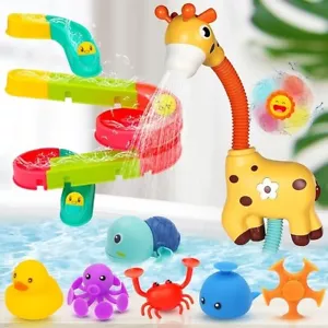Bath Toys Set for Toddlers - Interactive Baby Shower Toys, Kids Bathtub Time wit - Picture 1 of 5
