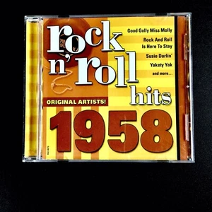 Rock N’ Roll Hits 1958 CD 2000 Good Golly Miss Molly Susie Darlin’ Yakety Yak - Picture 1 of 3