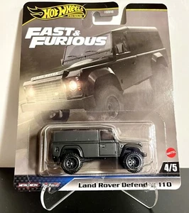 Land Rover Defender 110 Hot Wheels Fast and Furious 2025 Mix 1 - Imagen 1 de 6