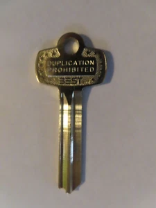 Best 1A1td1ks473ks800 Key Blank,Standard~A Keyway~1/2In.~NEW-144 AVAILABLE - Picture 1 of 2