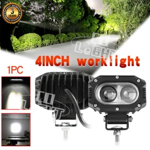 4inch LED Work Light Flood Pods Fog Driving Lamp Square Offroad ATV SUV Truck - Foto 1 di 12