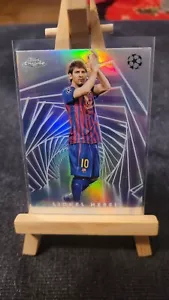 Topps Chrome UCC UEFA CC 2023-24 Lionel Messi Barcelona HB-7 HB7 Card Cards - Bild 1 von 2
