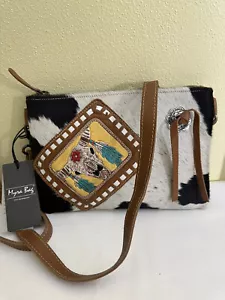 Neu mit Etikett Myra Tasche handgearbeitetes Leder Rindsleder Western Umhängetasche Boho - Bild 1 von 11
