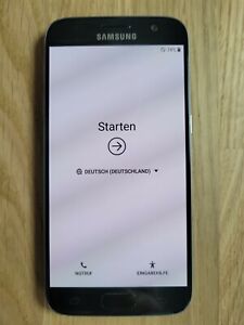 Samsung Galaxy S7, SM-G930 in schwarz ohne Sim Loock, mit Zubehörpaket!