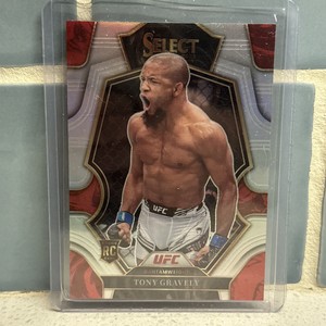 2023 Select UFC - Silver Prizm #191 - Tony Gravely - RC - ROOKIE CARD - BUY NOW!