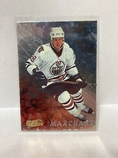 1998-99 Be A Player Press Release #55 Todd Marchant (RARE - Media Only)