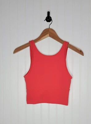 Lululemon Power Pivot Crop Tank Top Coral Women's Size 2/4? Everlux  - Image 1 of 4