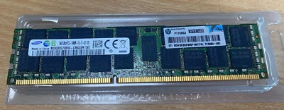 SAMSUNG 16GB 2Rx4 PC3 - 14900R-13-11-E2-D3 - M393B2G70BH0-CMAQ8M. HP: 712383-081 - Image 1 of 4