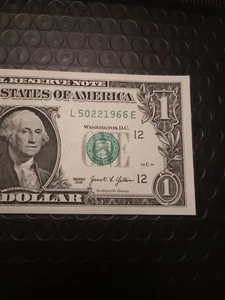 🎉2021 $1 L SAN FRANCISCO BEP L-E BLOCK BIRTHDAY NOTE MAY 22 1966 (L50221966E)🥳 - Picture 1 of 8