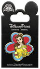 2004 Disney Princess Belle Pin z opakowaniem rzadka