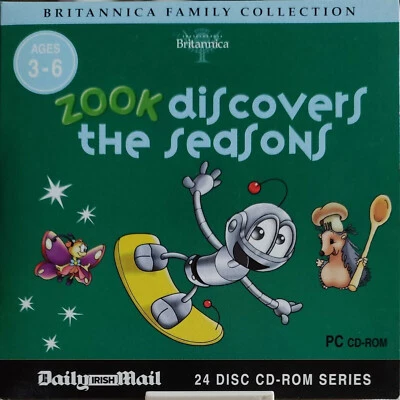 ZOOK DISCOVERS THE SEASONS – PROMO CD-ROM (2008) ENCYCLOPAEDIA BRITANNICA - Image 1 of 2