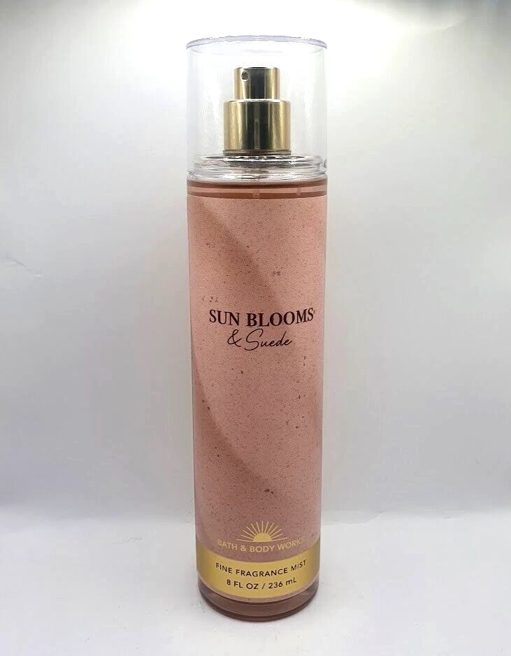 BATH AND BODY WORKS SUN BLOOMS & SUEDE BODY MIST 8 FL OZ - Image 1 of 1