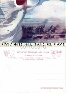 FANTERIA-DIVISIONE MILITARE DEL PIAVE-X BRIGATA-55° MARCHE-58° ABRUZZI-C48-51 - Picture 1 of 1