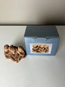 HEAR NO SPEAK NO SEE NO Evil Orang-Utan Monkeys TRIO Figur Neu Open Box - Bild 1 von 8