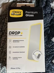NEW ~ OTTERBOX ~ PREMIUM GLASS Screen Protector ~ iPhone 15 Plus ~ D7 - Picture 1 of 3