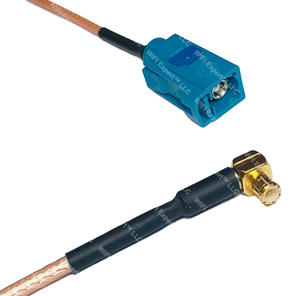 RG316 Fakra Z Female to MCX MALE ANGLE RF Cable Rapid-SHIP LOT - Image 1 of 1