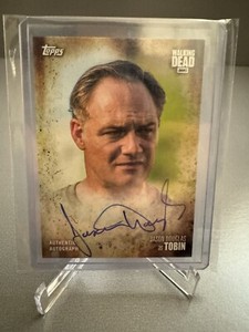 TOPPS WALKING DEAD SEASON 7 JASON DOUGLAS/TOBIN AUTOGRAPH CARD #2