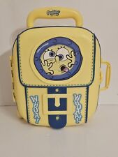 Rare Spongebob Small Hard Case Suitcase Luggage w/ Wheels 2002 Vintage