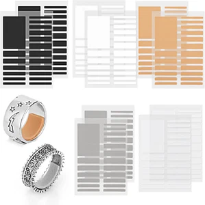 10 Sheets Ring Sizer Adjuster for Loose Ring Invisible Soft Ring Guards Resizer - Picture 1 of 12