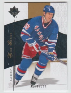 WAYNE GRETZKY Rangers 2009-10 Ultimate Collection #46 SP Base Card #376/399 - Picture 1 of 1