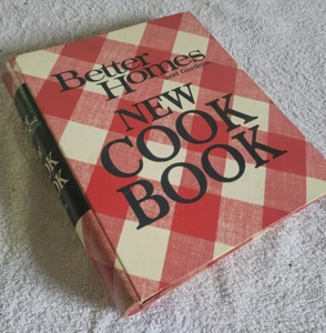 Vintage 1968 Better Homes & Gardens New Cookbook 5 Ring Binder 5th printing 1972 - Foto 1 di 8