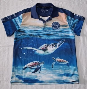 Anglers Edge Fishing Shirt Polyester Large Womens New Short Sleeve J82 - Picture 1 of 4