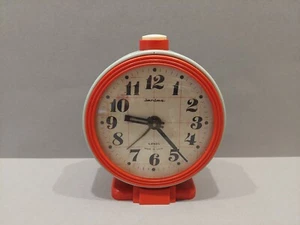 Soviet Union Vintage Alarm clock Yantar Amber. Works. USSR Original . ##6 - Picture 1 of 17