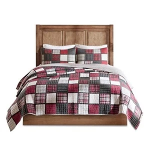 Reversible Quilt Cabin Lifestyle Design - All Season, Breathable Coverlet Bed... - Picture 1 of 8