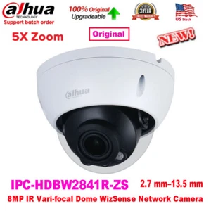 Dahua WizSense 4K 8MP IPC-HDBW2841R-ZS Vari-focal 5X zoom Dome IP Camera SMDPlus - Picture 1 of 13