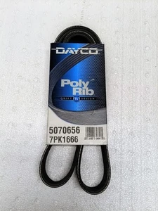 Dayco 5070656 7PK1666 Serpentine Belt for 2007-2010 BMW X5 xDrive48i 4.8L V8 N62 - Picture 1 of 2