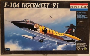 Monogram F-104 Tigermeet "91" 1/48 Scale Model #74015 - Picture 1 of 11
