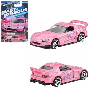 FAST FURIOUS 1:64 Modello Auto 7cm HONDA S2000 Rosa SUKI WOMEN Hot Wheels HRW36 - Imagen 1 de 3