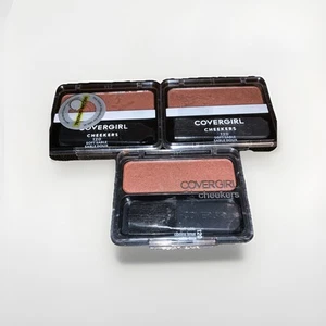 (3) CoverGirl Cheekers Blush, Soft Sable #120 0.12 oz - Picture 1 of 5