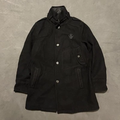 G-STAR RAW Decoy Wool Garber 70% Wool Trench Jacket Coat Men Size L - Image 1 of 4