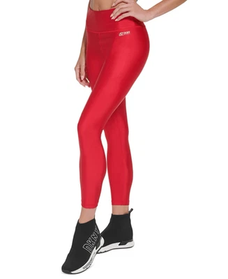 Leggings Dkny Sport Alto Brillo 7/8 - Patrulla de Esquí Talla XS Foto 1 de 3