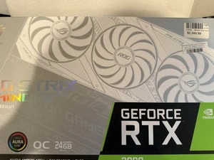 ASUS ROG Strix GeForce RTX 3090 OC White Edition 24GB GDDR6X Graphics Card - Bild 1 von 15