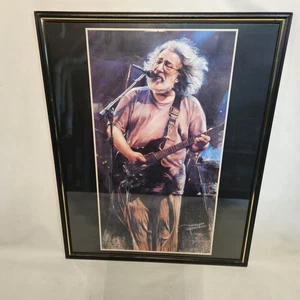 Jerry Garcia Poster 16 x 20" gerahmt "Long Island 1998 Hail Jan" - Bild 1 von 15